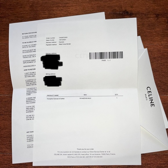 -SOLD- Celine Triomphe bucket bag - Picture 12 of 12